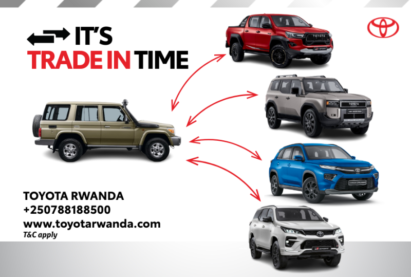 Toyota Rwanda introduces Trade-In Programme